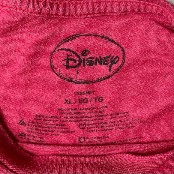 Disney The Lion King “Hakuna Matata” Graphic Tee T-Shirt Red - Men’s XL - Picture 5 of 5